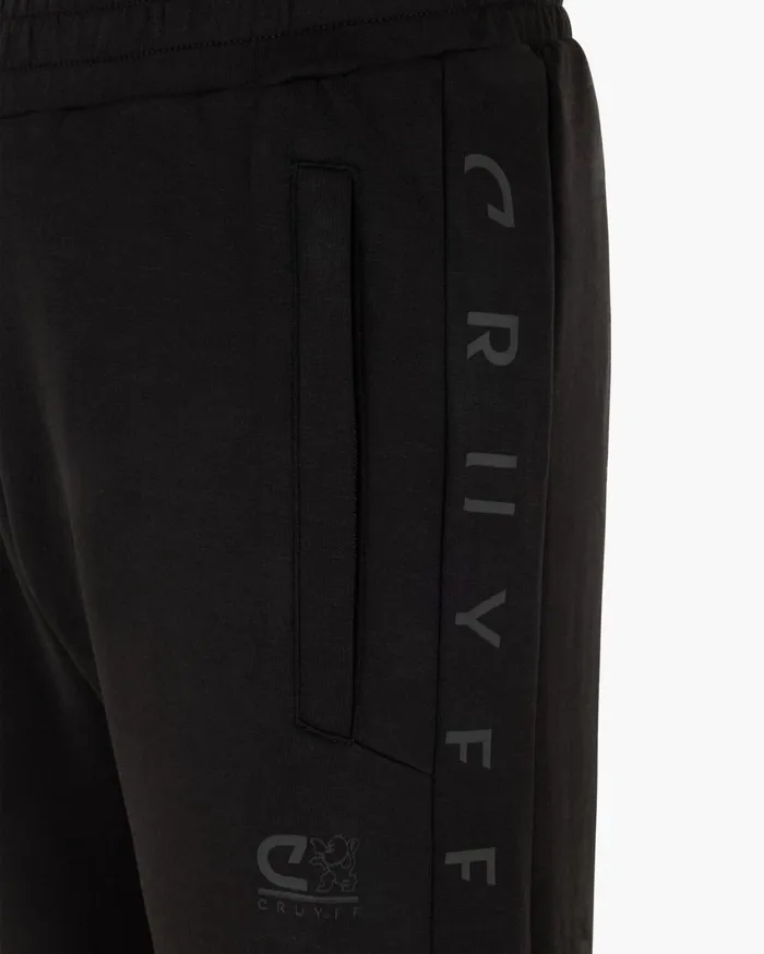 Junior Cruyff Sweats and Hoodies Ignite Tape Hood Black