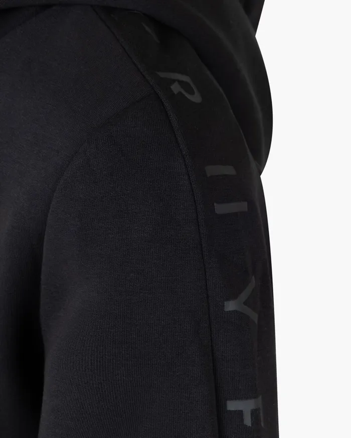 Junior Cruyff Sweats and Hoodies Ignite Tape Hood Black