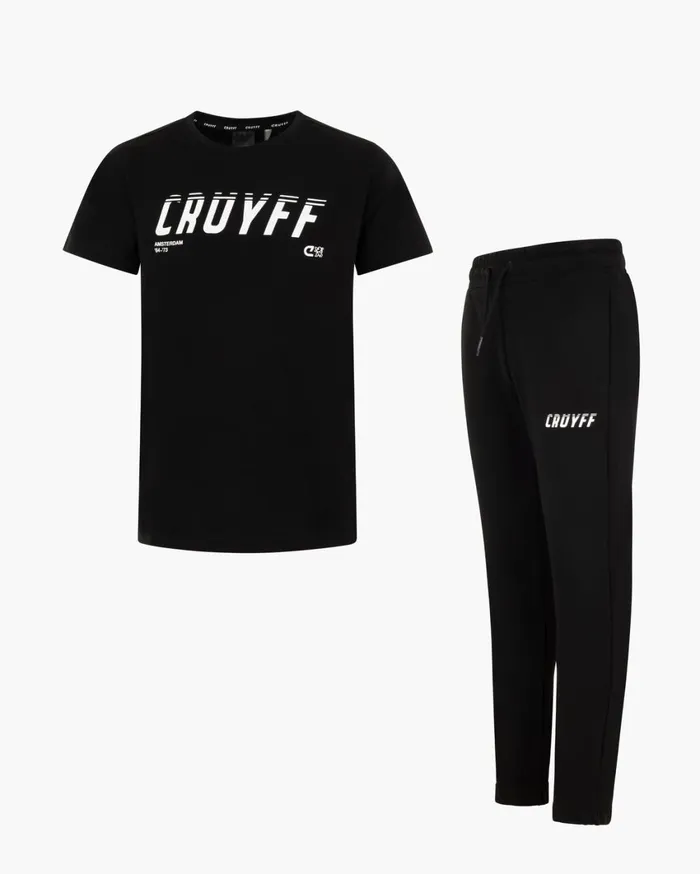 Junior Cruyff Tshirts League Tee Black