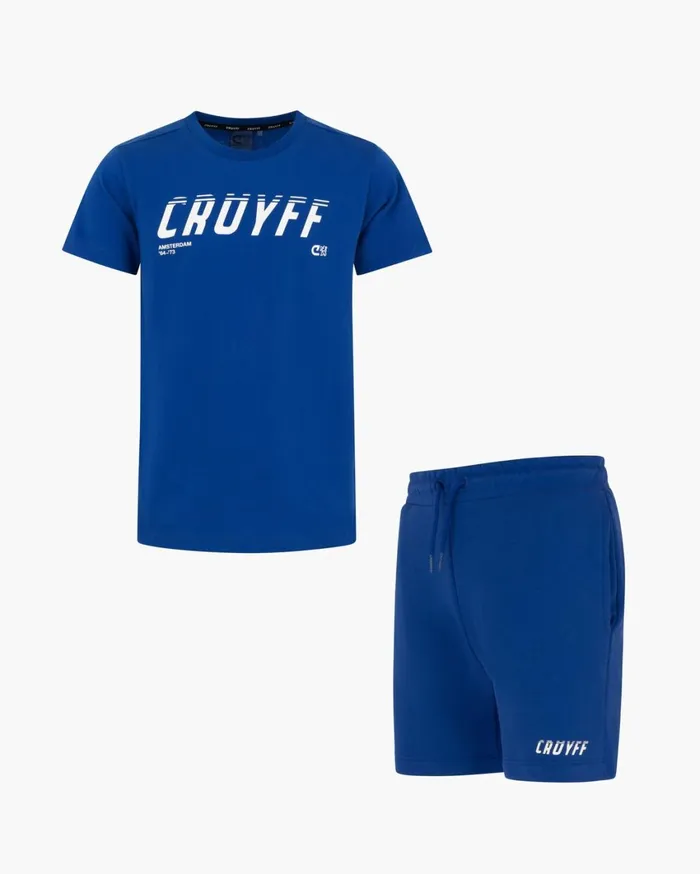 Junior Cruyff Tshirts League Tee Blue