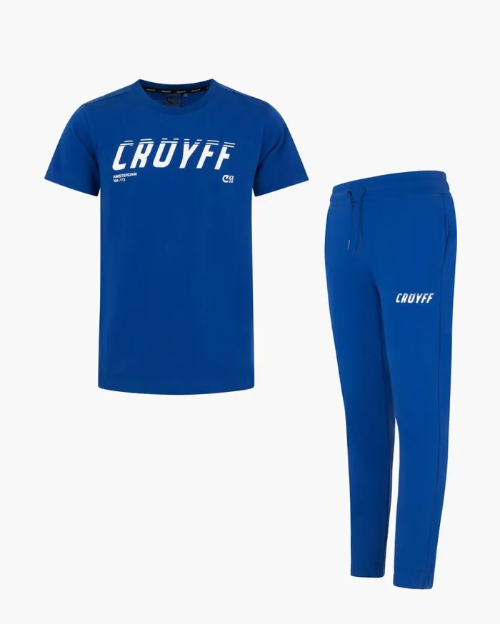 Junior Cruyff Tshirts League Tee Blue