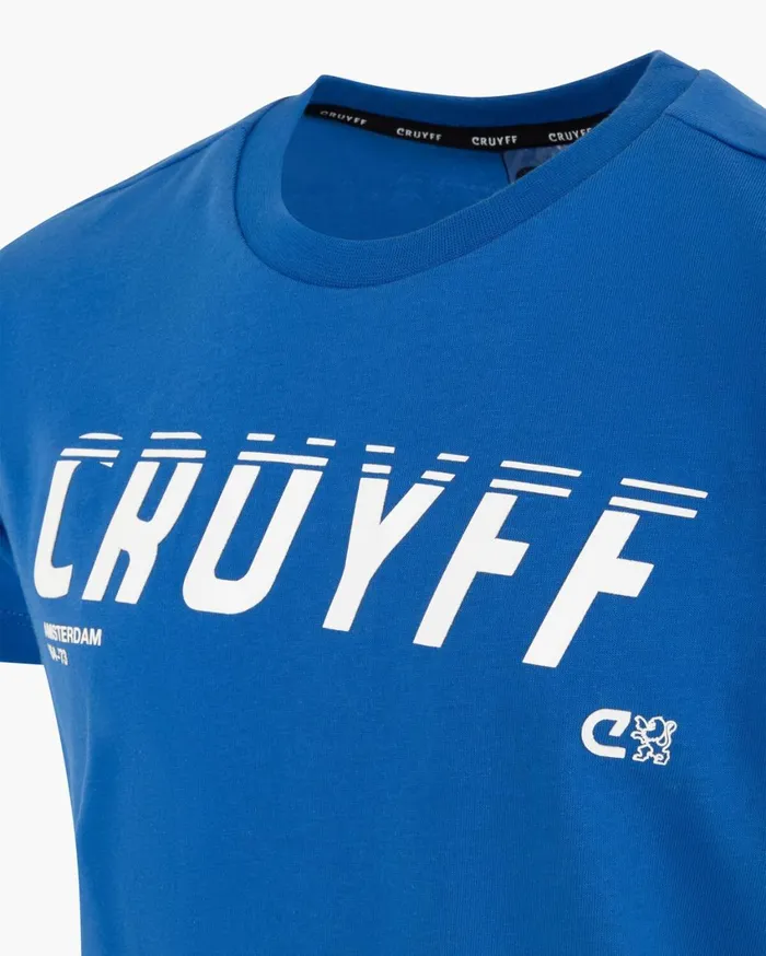 Junior Cruyff Tshirts League Tee Blue