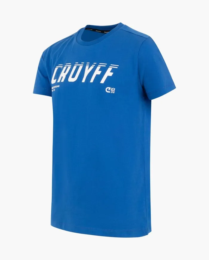 Junior Cruyff Tshirts League Tee Blue