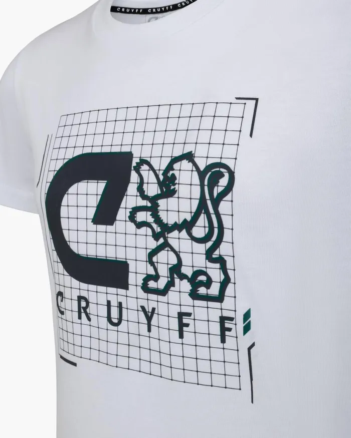 Junior Cruyff Tshirts Perform SS Top White Junior Cruyff Tshirts Perform SS Top White