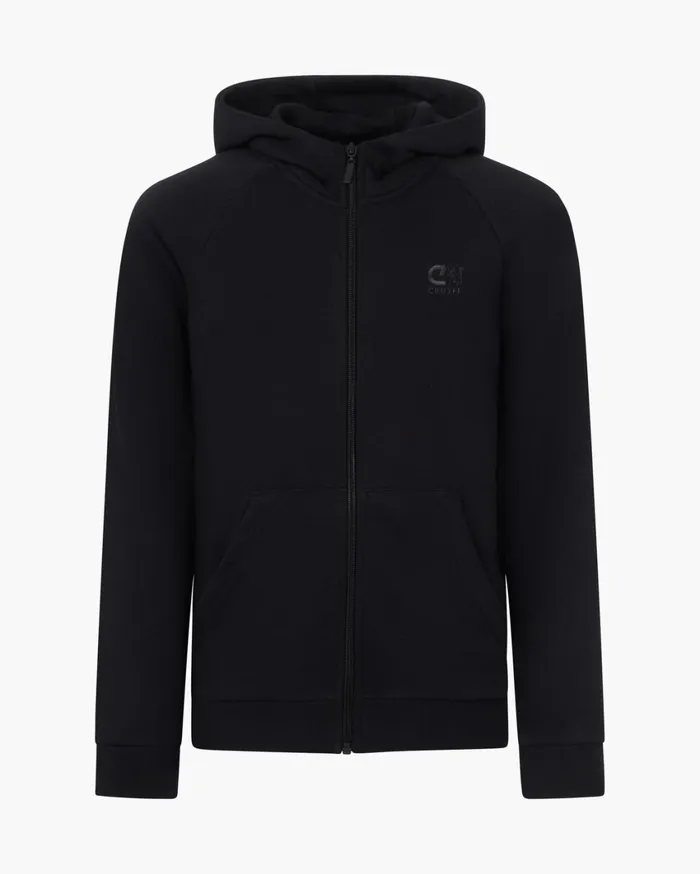 Junior Cruyff Tracktops Classic ZipThrough Black