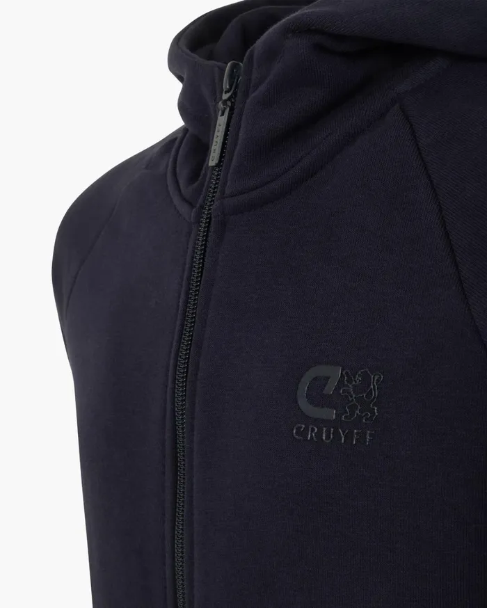 Junior Cruyff Tracktops Classic ZipThrough Navy