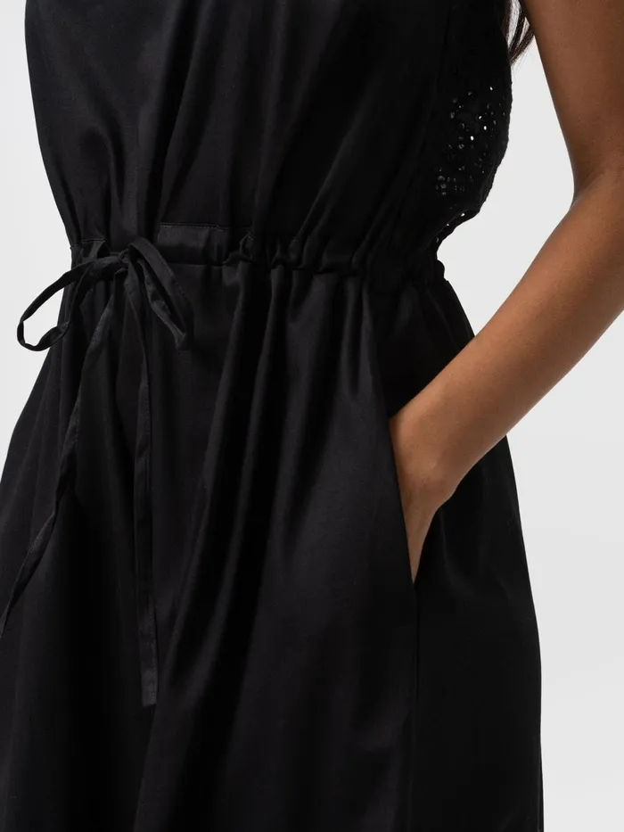 Kara Dress 8211 Black Broderie Black Broderie Women Saint And Sofia Dresses