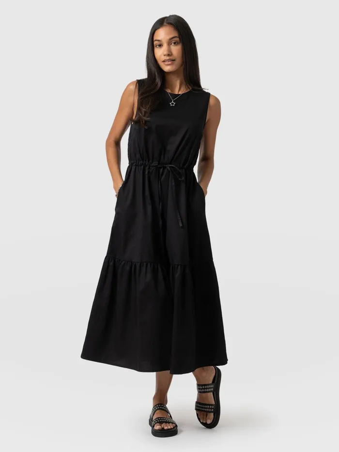 Kara Dress 8211 Black Broderie Black Broderie Women Saint And Sofia Dresses