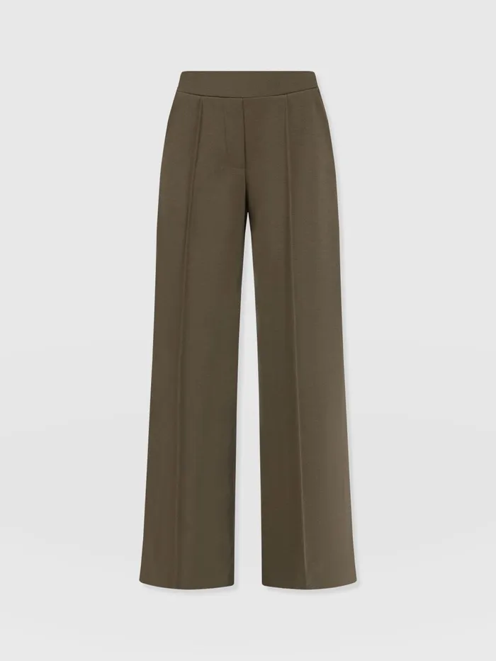 Keller Wide Leg Pant 8211 Khaki Khaki Women Saint And Sofia Pants