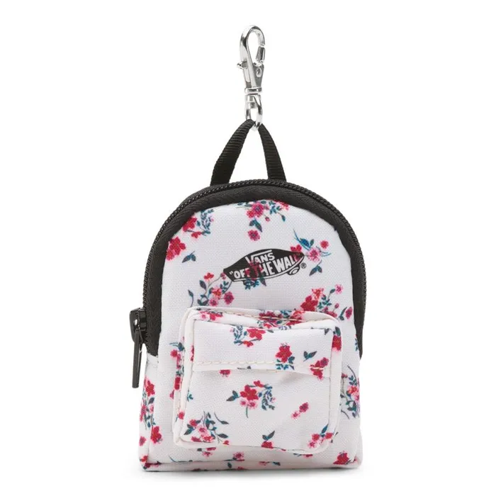 Keychains Women Vans Backpack Keychain Beauty Floral Marshmallow
