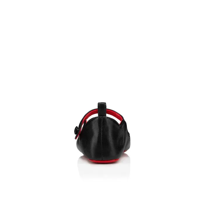 Kids Baby Love Chick Ballerinas 8211 Nappa Leather 8211 Black Black Christian Louboutin Girls