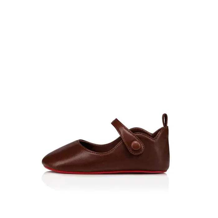Kids Baby Love Chick Ballerinas 8211 Nappa Leather 8211 Nude 8 Nude Christian Louboutin Girls