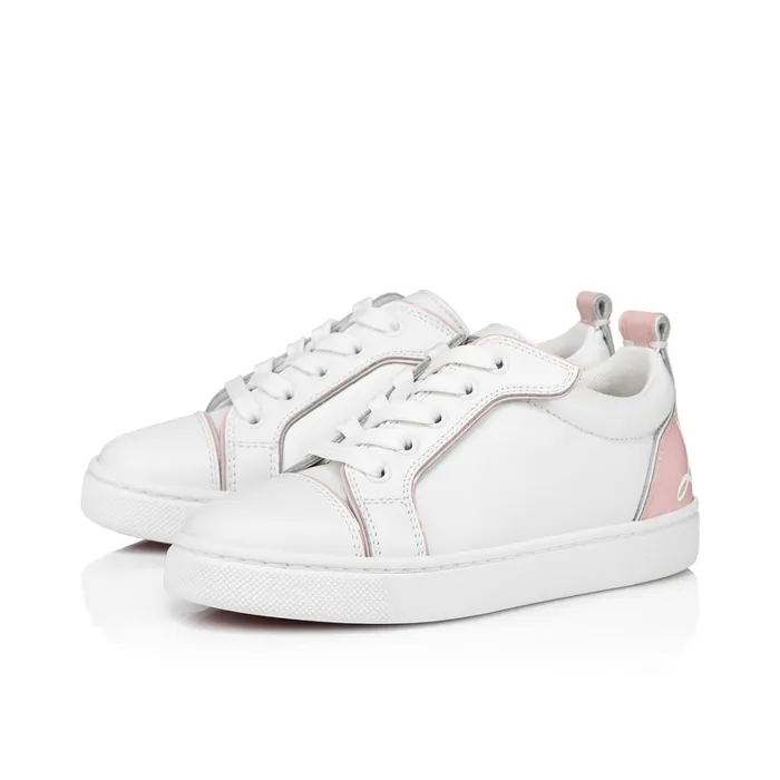 Kids Funnyto Sneakers 8211 Calf Leather And Patent Calf Leather 8211 Rosy White Christian Louboutin Sneakers Kids Funnyto Sneakers 8211 Calf Leather And Patent Calf Leather 8211 Rosy White Christian Louboutin Sneakers