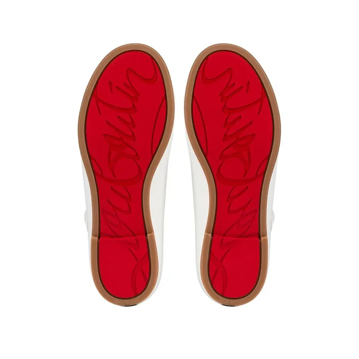Kids Melodie Chick Ballerinas 8211 Nappa Leather 8211 Bianco White Christian Louboutin Ballerinas