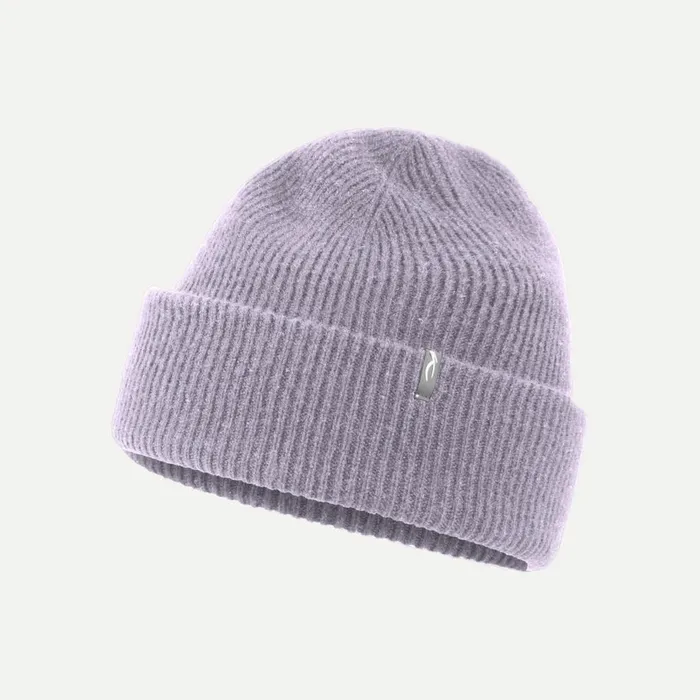KJUS Accessories Unisex Truckstop Rib Beanie Silver Fog 8211 MenWomen