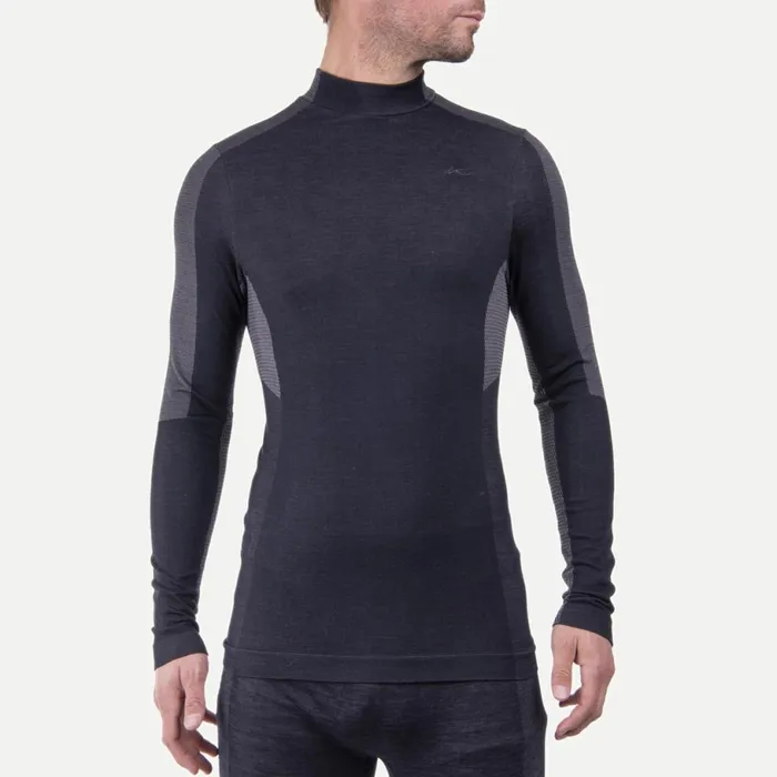 KJUS Base Layers Freelite Baselayer LS Deep Spacesteel Grey 8211 Men