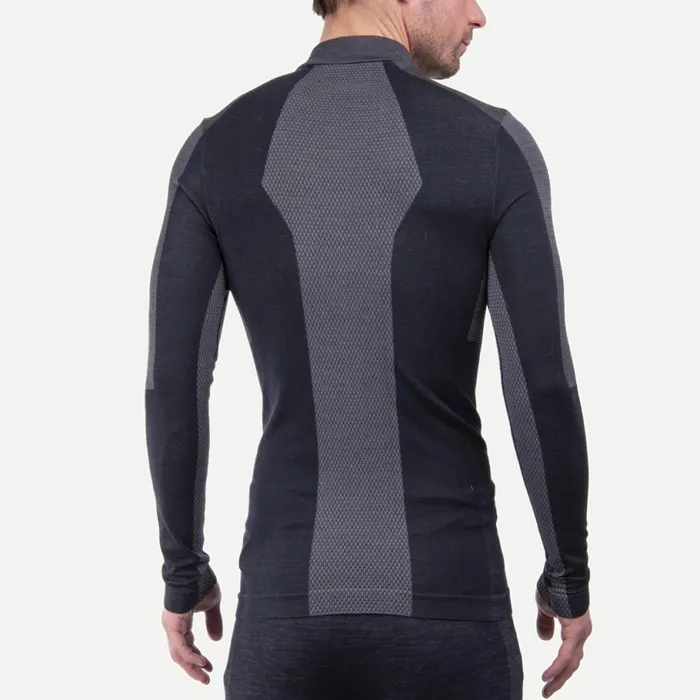 KJUS Base Layers Freelite Baselayer LS Deep Spacesteel Grey 8211 Men