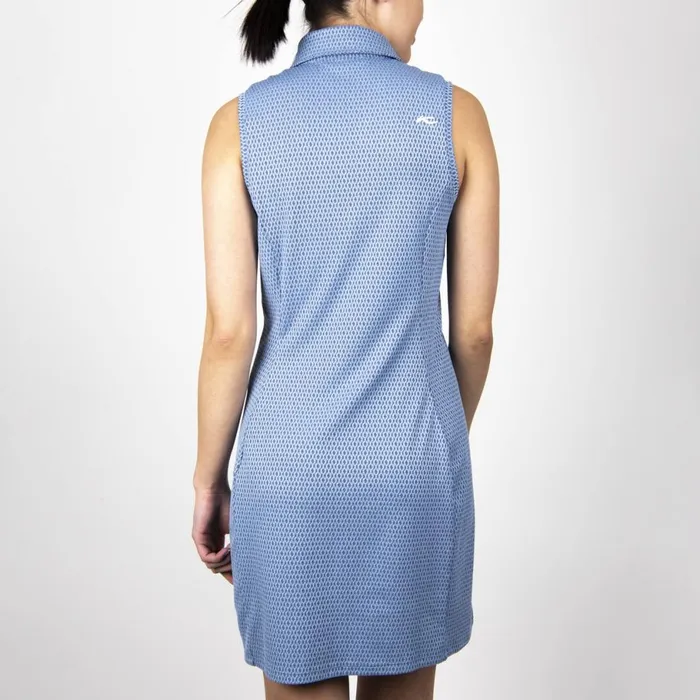 KJUS Dresses Bella Structure Dress Santoriniatlanta Blue 8211 Women