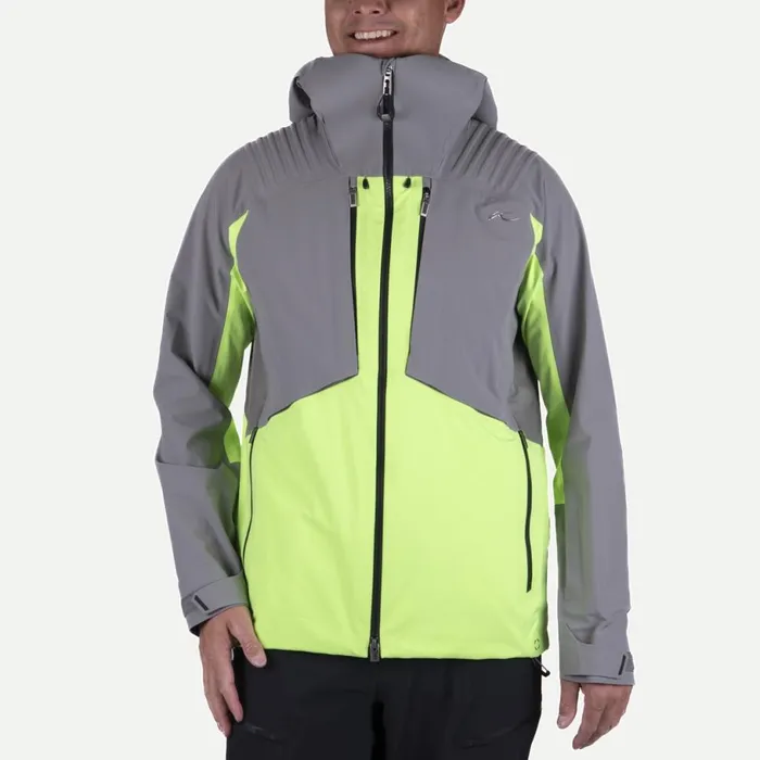 KJUS Jackets and Vests Lucas FRX Shell Jacket Limelightpewter 8211 Men