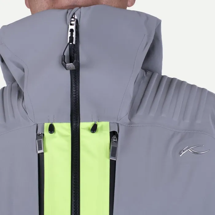 KJUS Jackets and Vests Lucas FRX Shell Jacket Limelightpewter 8211 Men