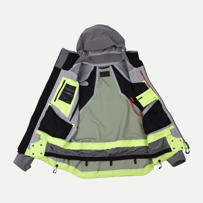 KJUS Jackets and Vests Lucas FRX Shell Jacket Limelightpewter 8211 Men