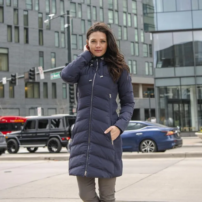 KJUS Jackets and Vests Marcena Coat Deep Space 8211 Women