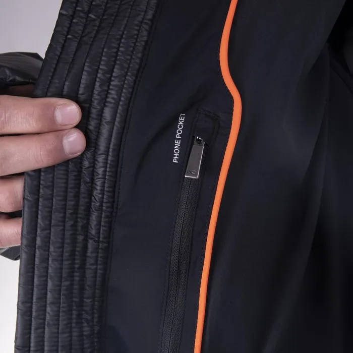 KJUS Jackets and Vests Oslo Coat Black 8211 Men