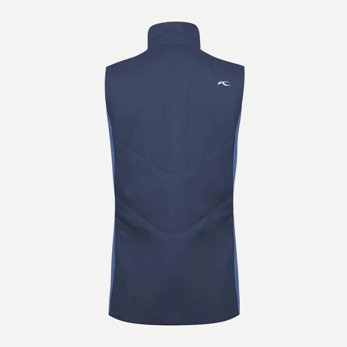 KJUS Jackets and Vests Radiation Vest 8211 Insulated Golf Vest Steel Blueblueberry Melange 8211 Women