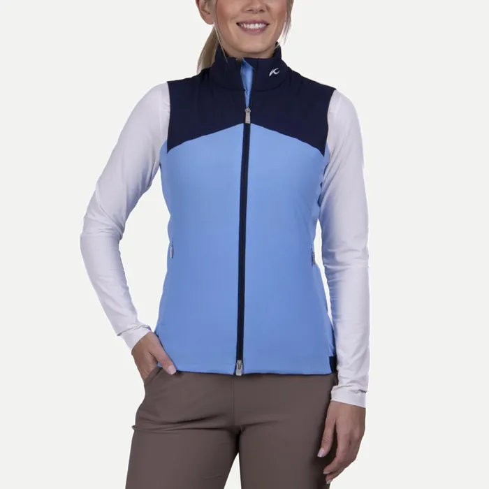 KJUS Jackets and Vests Radiation Vest Blue Opalatlanta Blue 8211 Women