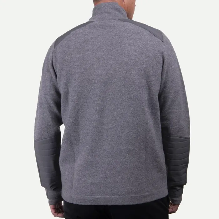 KJUS Midlayers and Sweaters Aspen Midlayer HalfZip Steel Grey 8211 Men