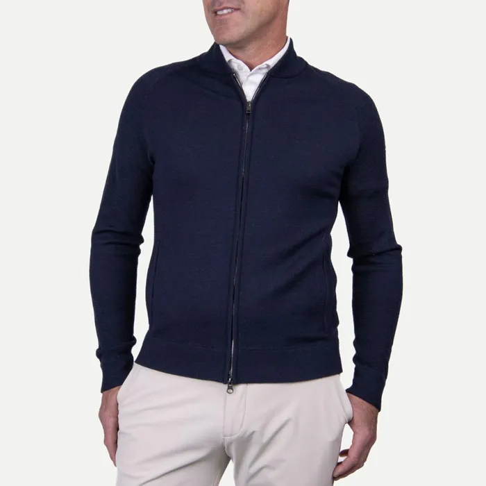 KJUS Midlayers and Sweaters Calhoun Sweater Jacket Deep Space 8211 Men