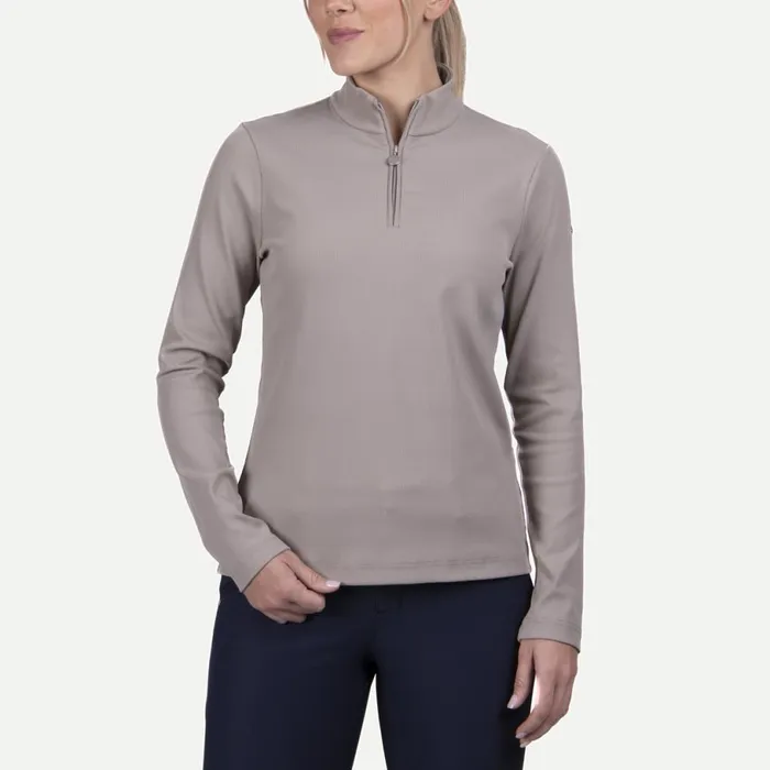 KJUS Midlayers and Sweaters Celin Midlayer HalfZip Tiramisu 8211 Women