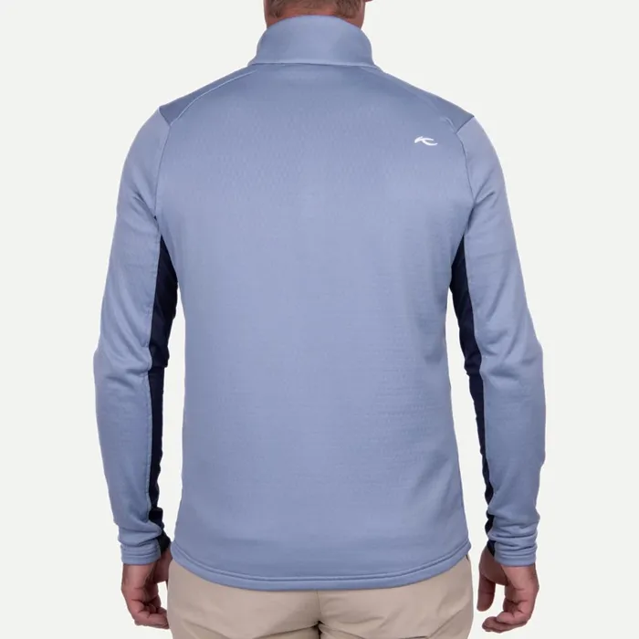 KJUS Midlayers and Sweaters Dane Midlayer HalfZip Santoriniatlanta Blue 8211 Men