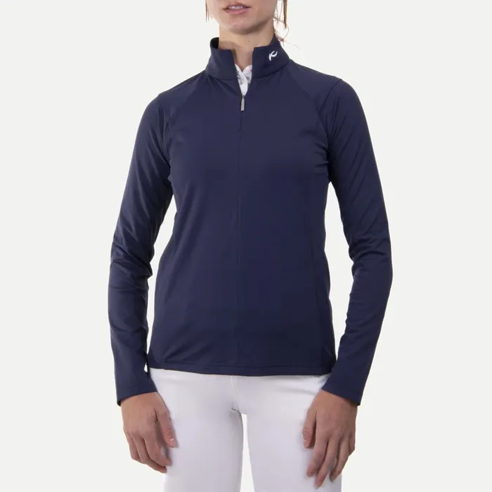 KJUS Midlayers and Sweaters Kira Midlayer HalfZip Atlanta Blue 8211 Women