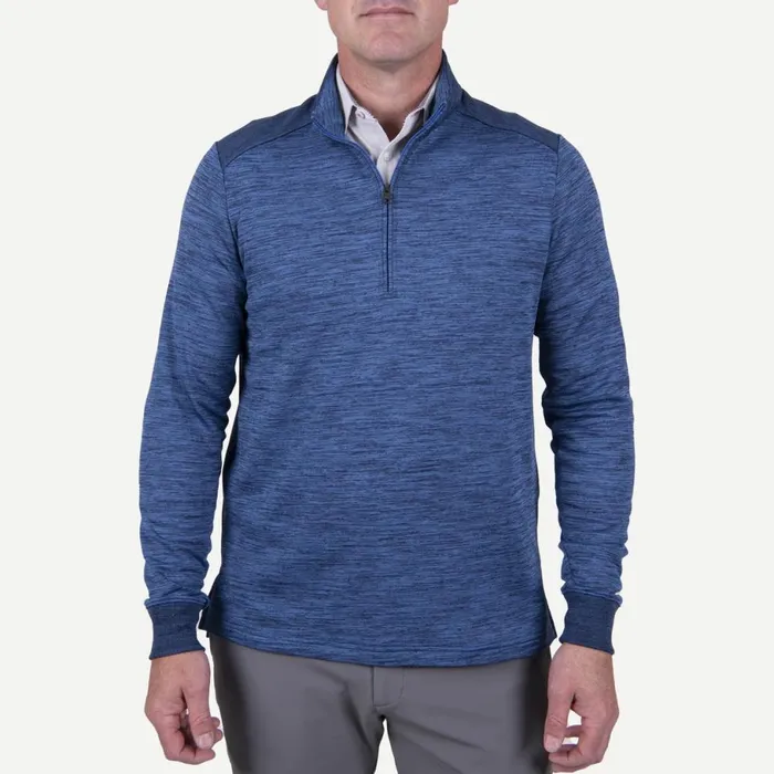 KJUS Midlayers and Sweaters Liam Techwool HalfZip Bright Blue 8211 Men