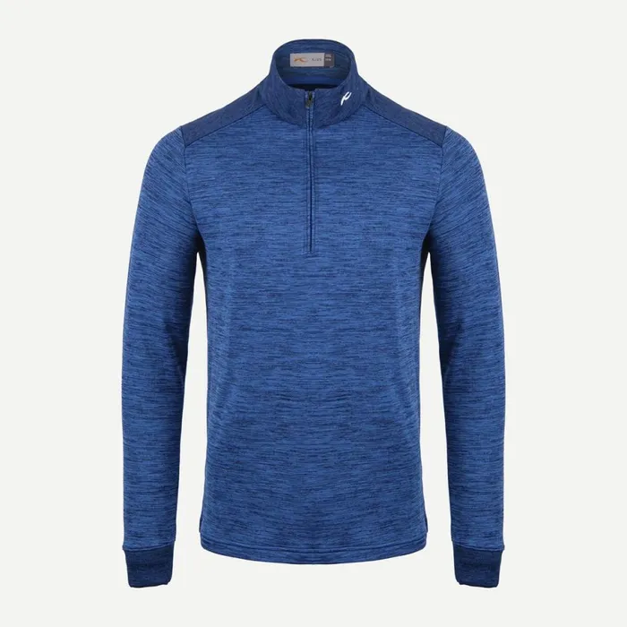 KJUS Midlayers and Sweaters Liam Techwool HalfZip Bright Blue 8211 Men