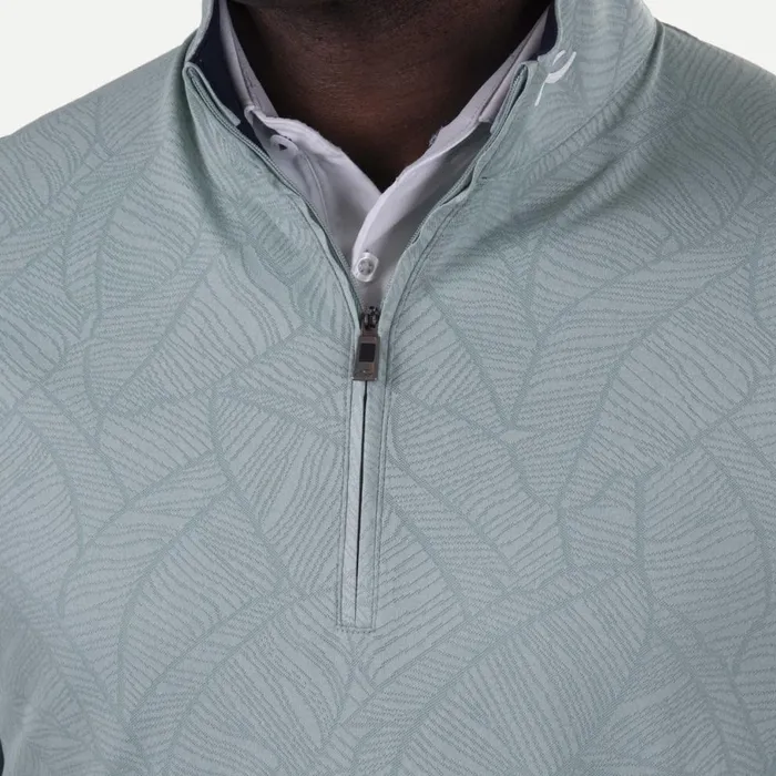 KJUS Midlayers and Sweaters Stephen HalfZip Seaglass 8211 Men