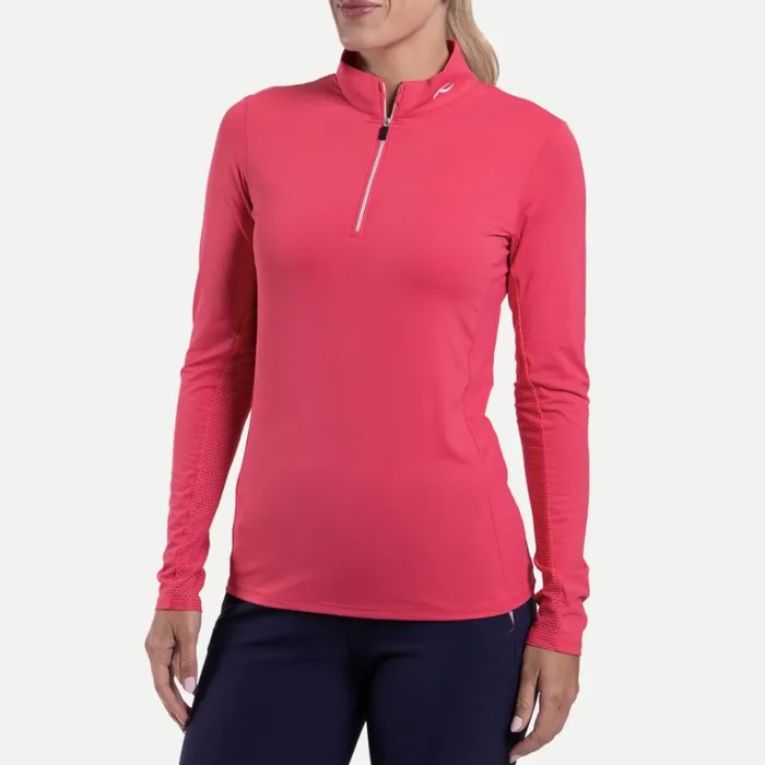KJUS Midlayers and Sweaters Sunshine Sport HalfZip Azalea 8211 Women
