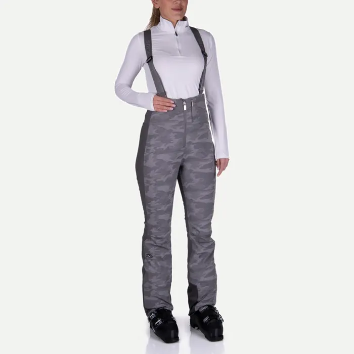 KJUS Pants Sella Wool Bib Pewter 8211 Women
