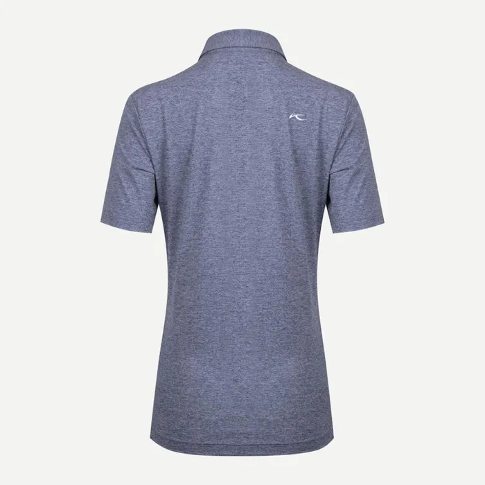 KJUS Polos Ally Cooling Polo SS Steel Blue Melange 8211 Women