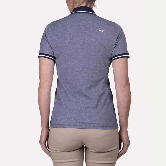 KJUS Polos Bailey VNeck Polo SS Atlanta Blue 8211 Women