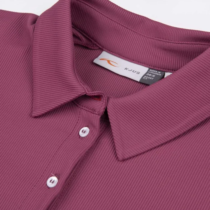 KJUS Polos Celin Polo LS Red Plum 8211 Women