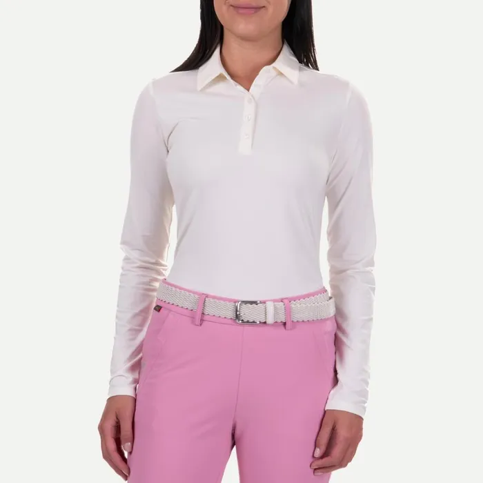 KJUS Polos Collagen Polo LS Ivory 8211 Women
