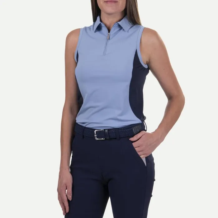 KJUS Polos Cool Recovery Polo SL Calm Blueatlanta Blue 8211 Women