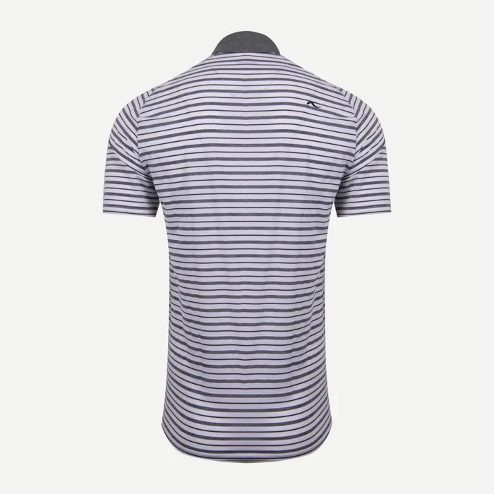 KJUS Polos Luis Multi Stripe Polo SS Whitemetal Grey 8211 Men