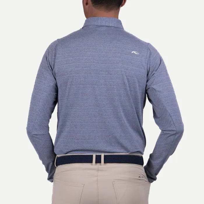 KJUS Polos Soren Meacutelange Stripe Polo LS Atlanta Blueneptune 8211 Men