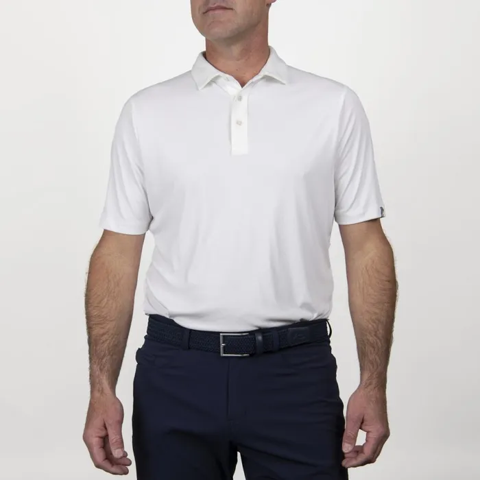 KJUS Polos Soren Solid Polo SS White 8211 Men