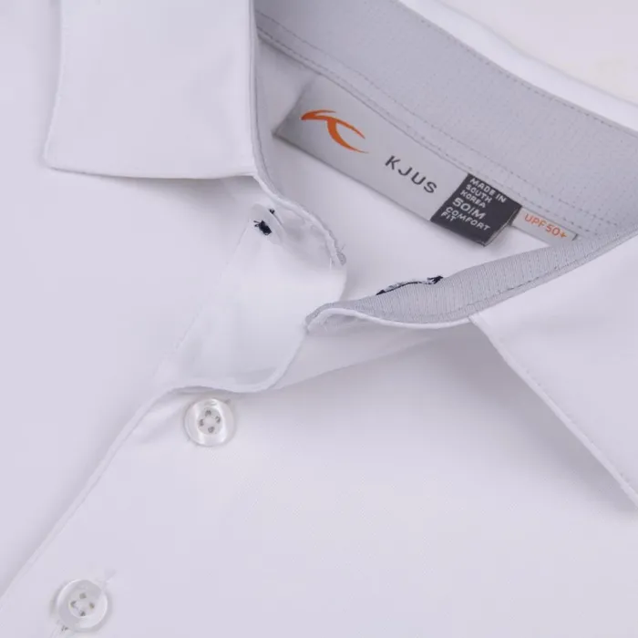 KJUS Polos Soren Solid Polo SS White 8211 Men