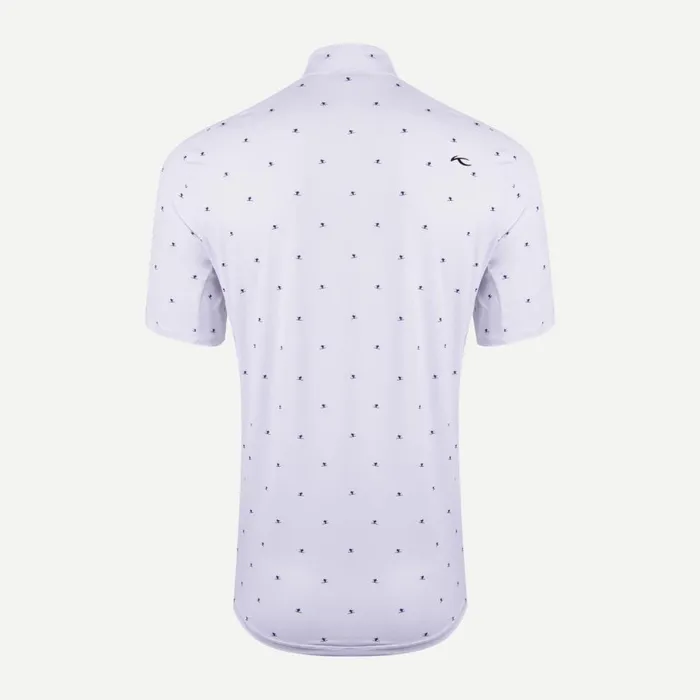 KJUS Polos Sotto Polo SS Whiteatlanta Blue 8211 Men