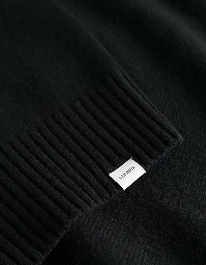 Knitwear Men Les Deux Felipe Knit 8211 BlackIvory
